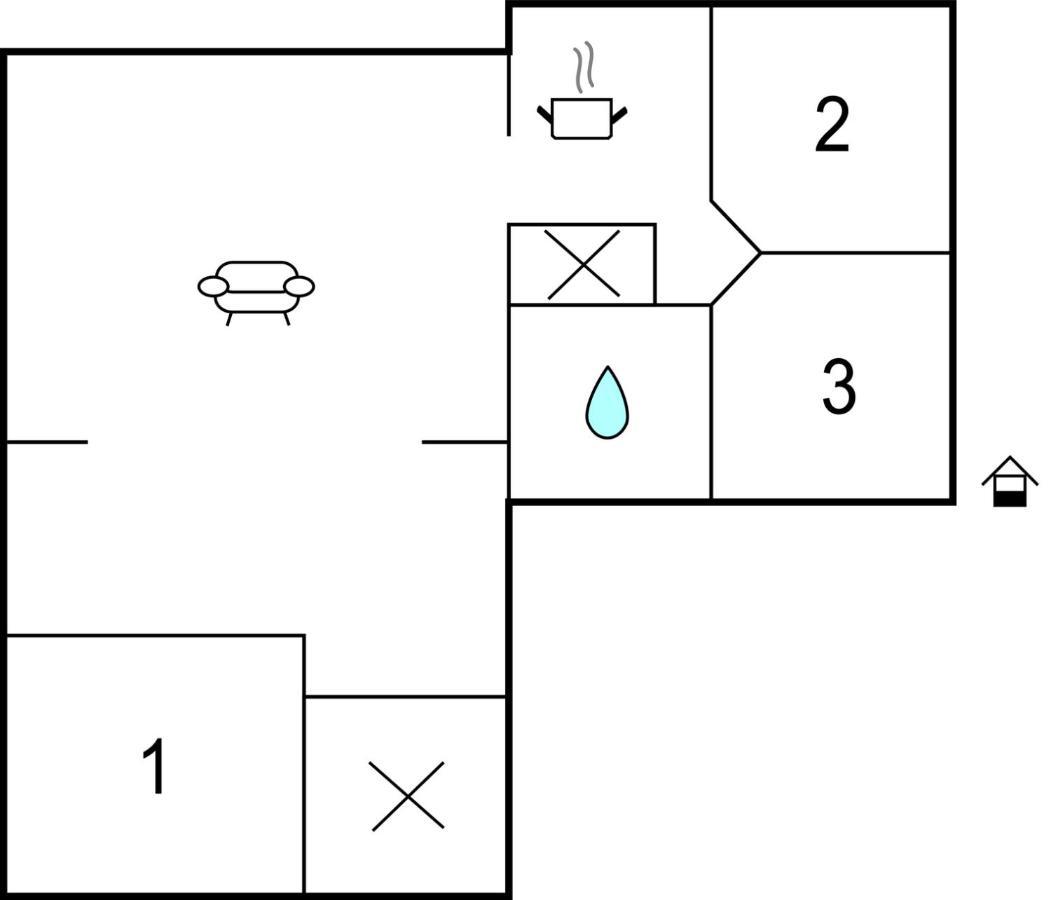 3 Bedroom Pet Friendly Home In Tzummarum Zewnętrze zdjęcie